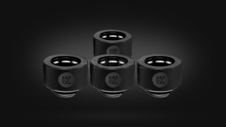 4-pack Fitting Kit - Black