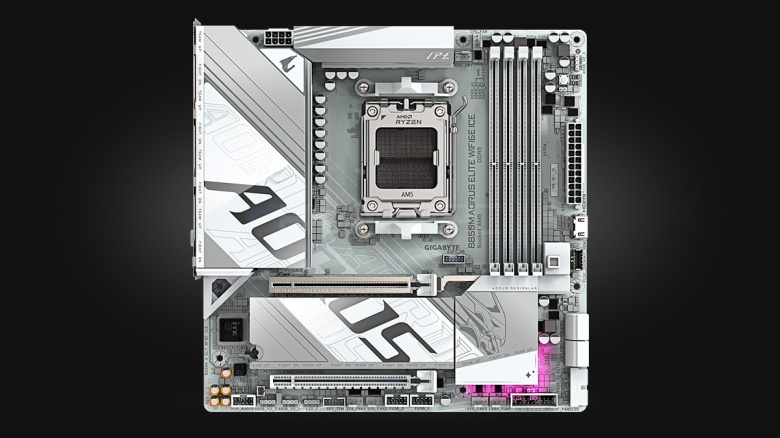 GIGABYTE B850M AORUS ELITE ICE [DDR5, Wi-Fi]