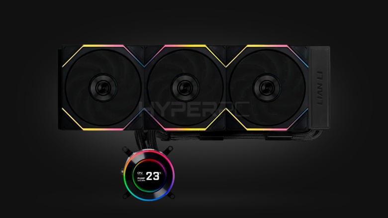 LIAN LI Hydroshift II LCD 360R Black