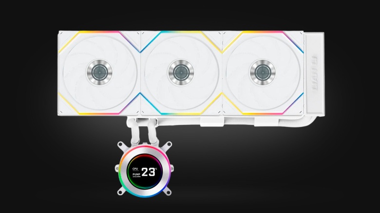 LIAN LI Hydroshift II LCD 360R White