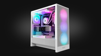 Case NZXT H5 Flow RGB 2024 White - Photos, Technical