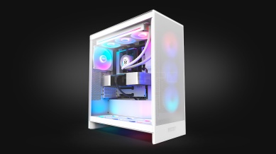 Case NZXT H7 Flow RGB 2024 White - Photos, Technical