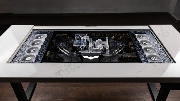 HYPERPC CONCEPT Custom Desk PC Inspired by Gotham