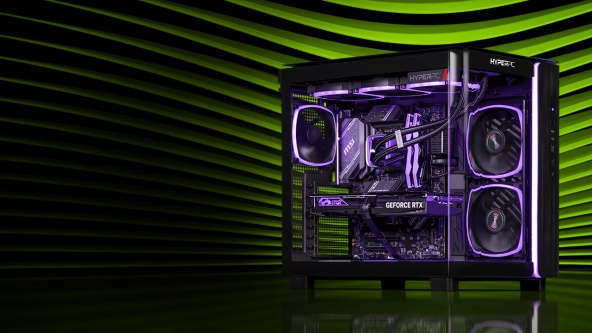 HYPERPC LEADER المعتمدة على بطاقة رسومات GeForce RTX