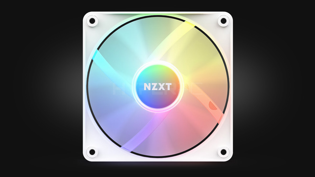 NZXT F120 RGB Core White