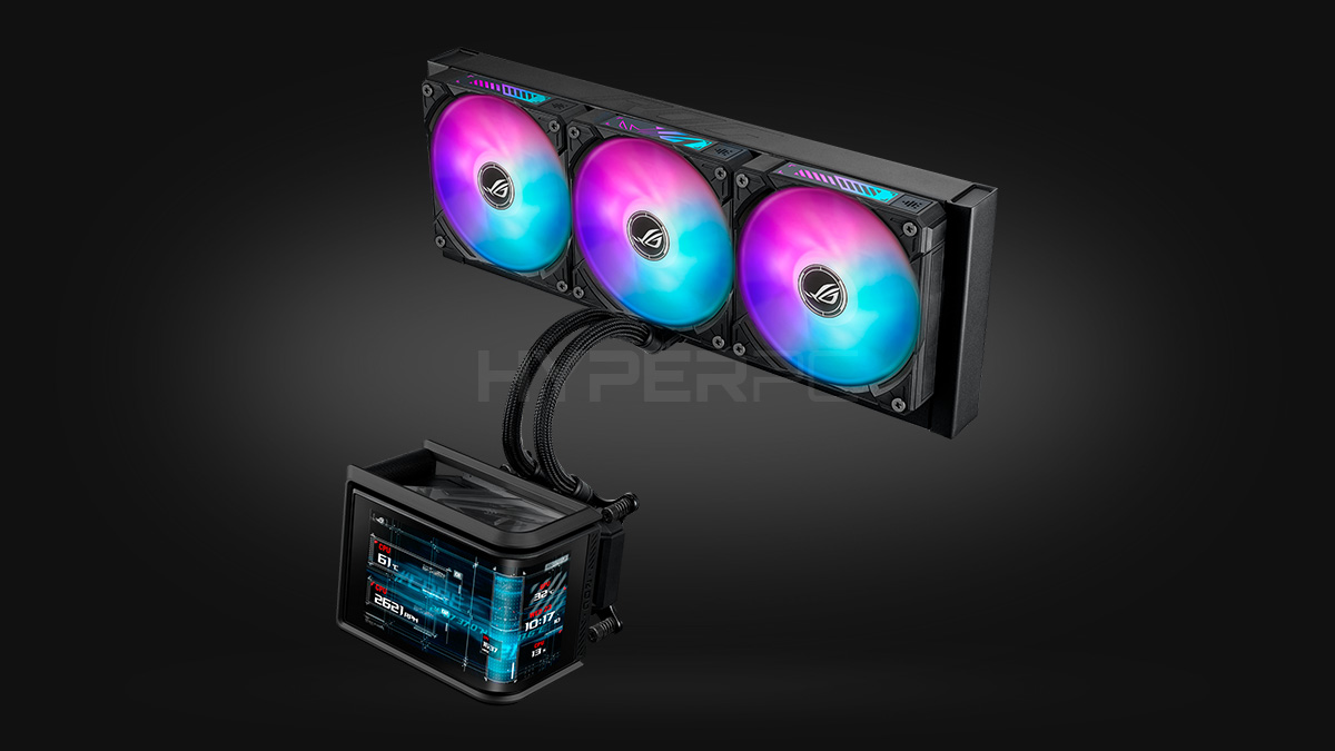 ASUS ROG RYUO IV SLC 360 ARGB Black