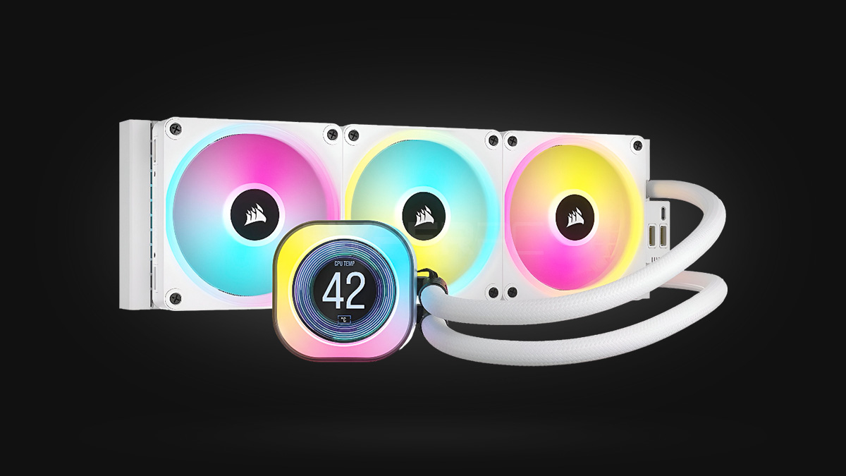 Corsair iCUE LINK H150i RGB LCD White