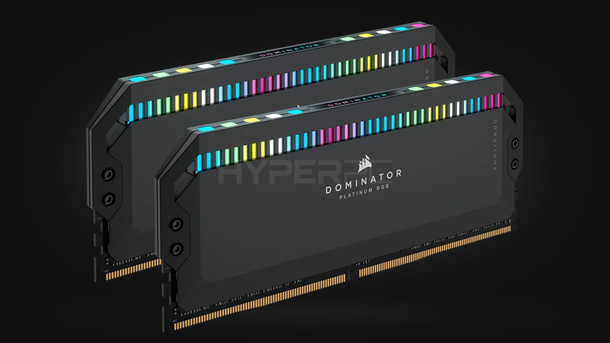 32GB Corsair Dominator Platinum RGB Black [DDR5, 6000MHz, 2x16GB]