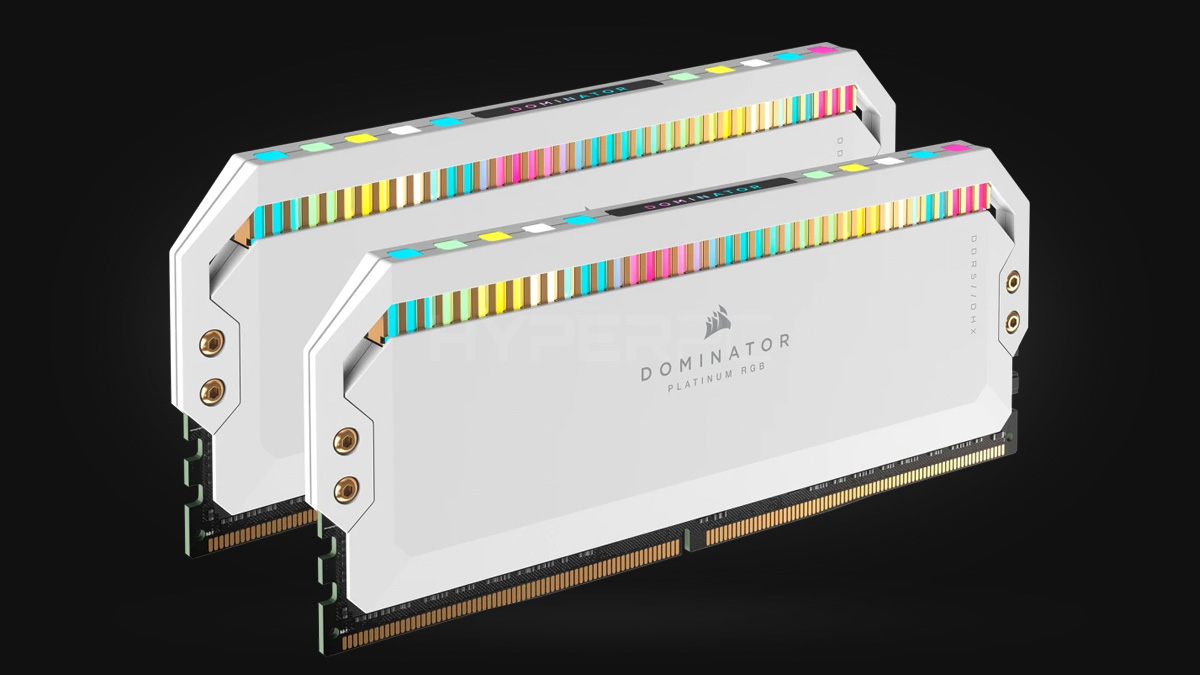 64GB Corsair Dominator Platinum RGB White [DDR5, 5600MHz, 2x32GB]