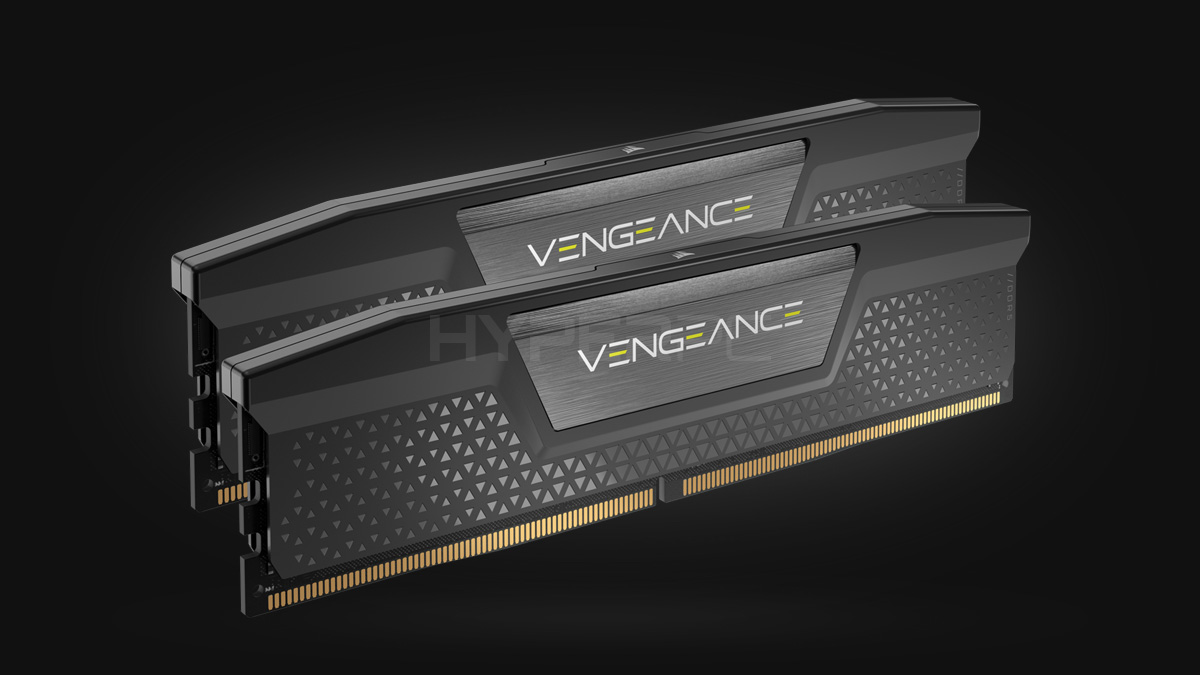 64GB Corsair VENGEANCE Black [DDR5, 6000MHz, 2x32GB]
