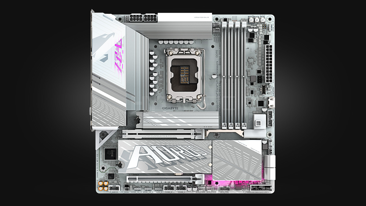 GIGABYTE Z890M AORUS ELITE ICE [DDR5, Wi-Fi]