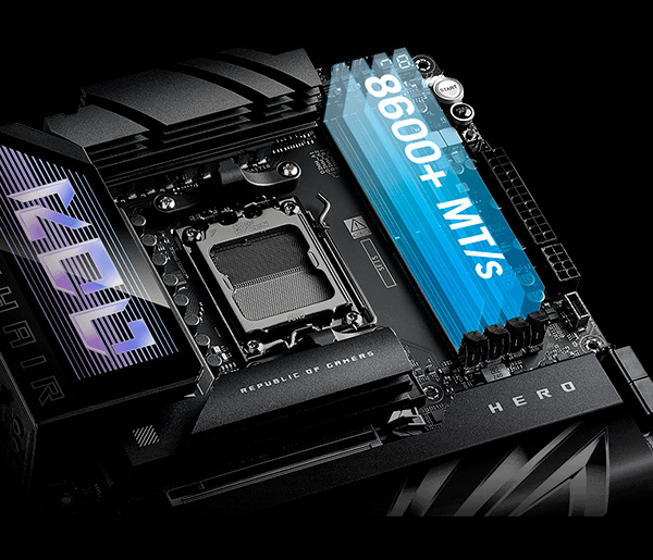 Motherboard ASUS ROG CROSSHAIR X870E HERO [DDR5, Wi-Fi
