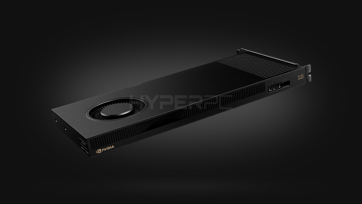 NVIDIA RTX PRO 4000 Blackwell [24GB, 8960 CUDA]