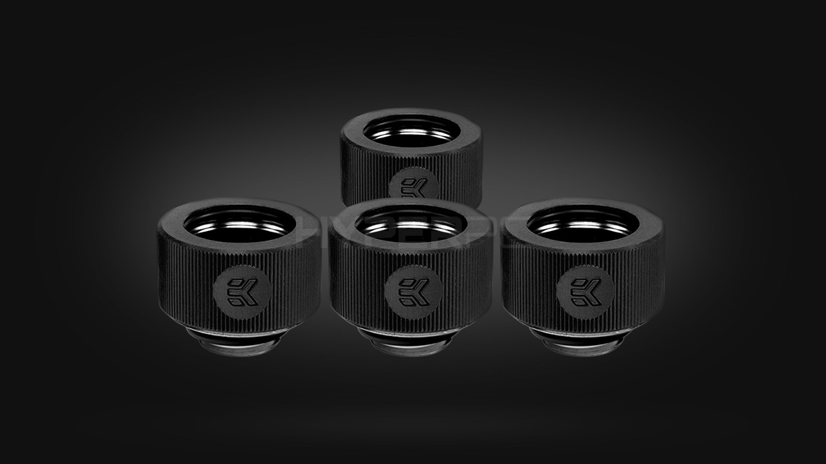 4-pack Fitting Kit - Black