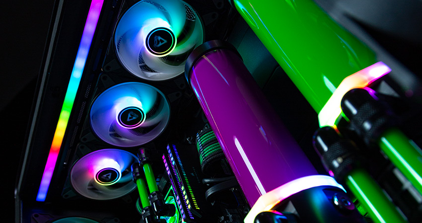 Custom water cooling HYPERPC LUMEN CONCEPT