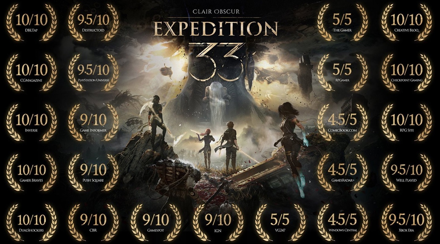 Clair Obscur: Expedition 33 awards