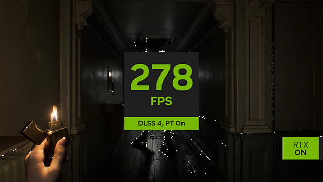 Resident Evil Requiem  NVIDIA DLSS 4 with Multi Frame Generation on GeForce RTX 50 Series
