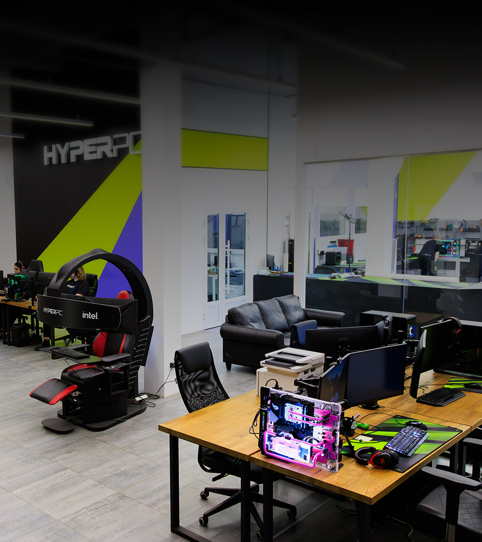 HYPERPC showroom