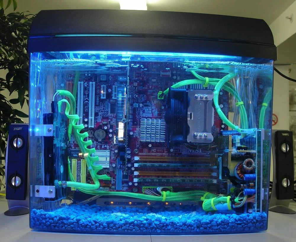 'Aquarium' cooling