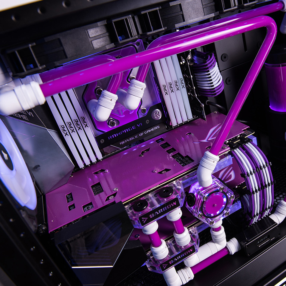Painting internal parts