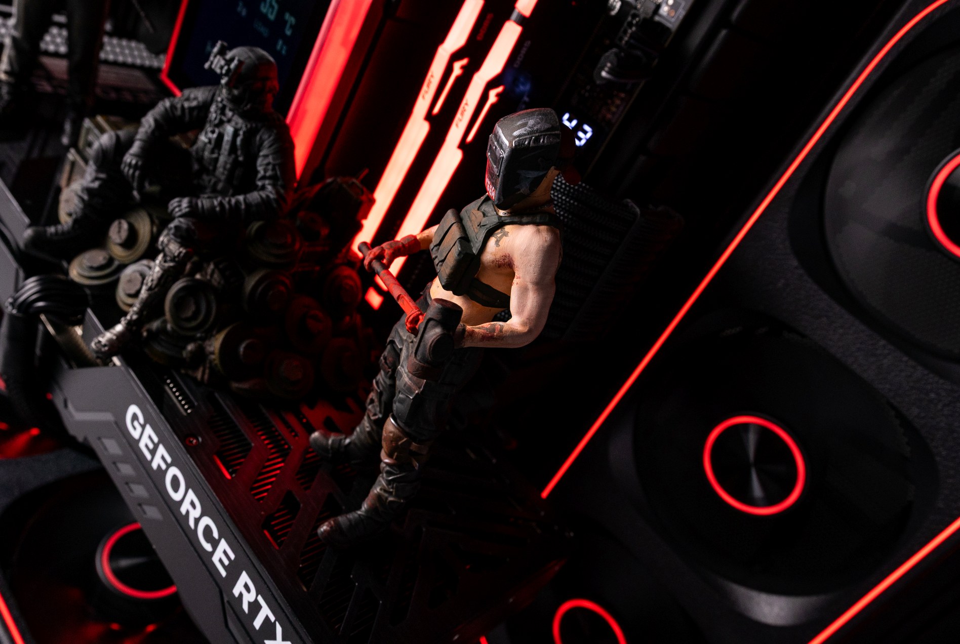 بطاقة رسومات GeForce RTX في كمبيوتر Escape from Tarkov