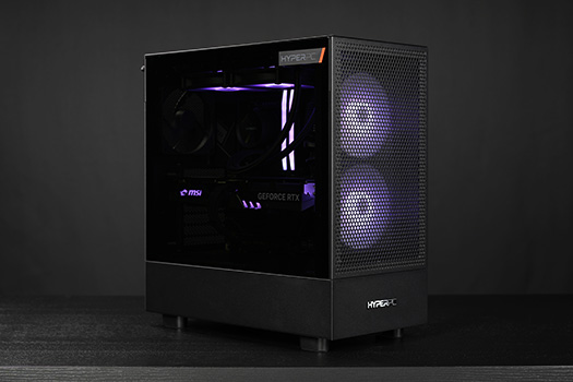 NZXT H5 Black Flow - HYPERPC OMEGA 5 Live Photo