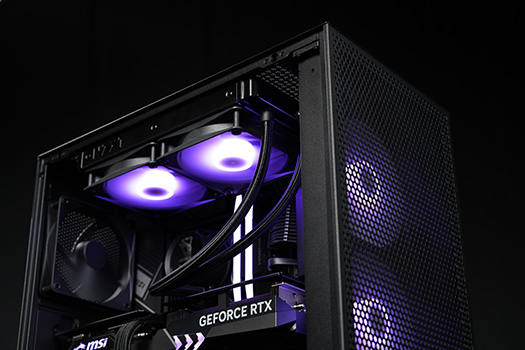 NZXT H5 Black Flow - HYPERPC OMEGA 5 Live Photo