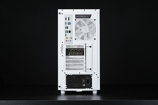 NZXT H5 White Flow - HYPERPC OMEGA 5 Live Photo