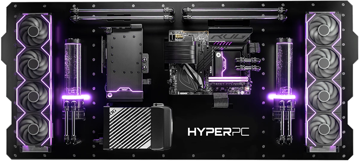 HYPERPC WALL in black color