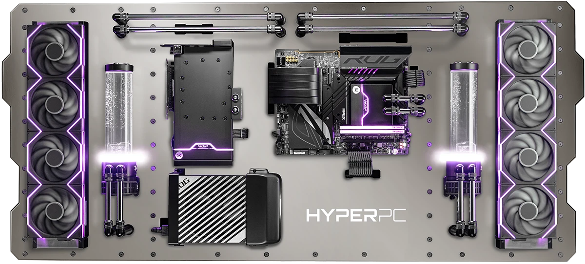 HYPERPC WALL in titanium color