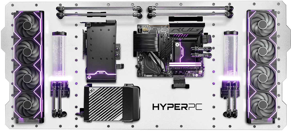 HYPERPC WALL in white color
