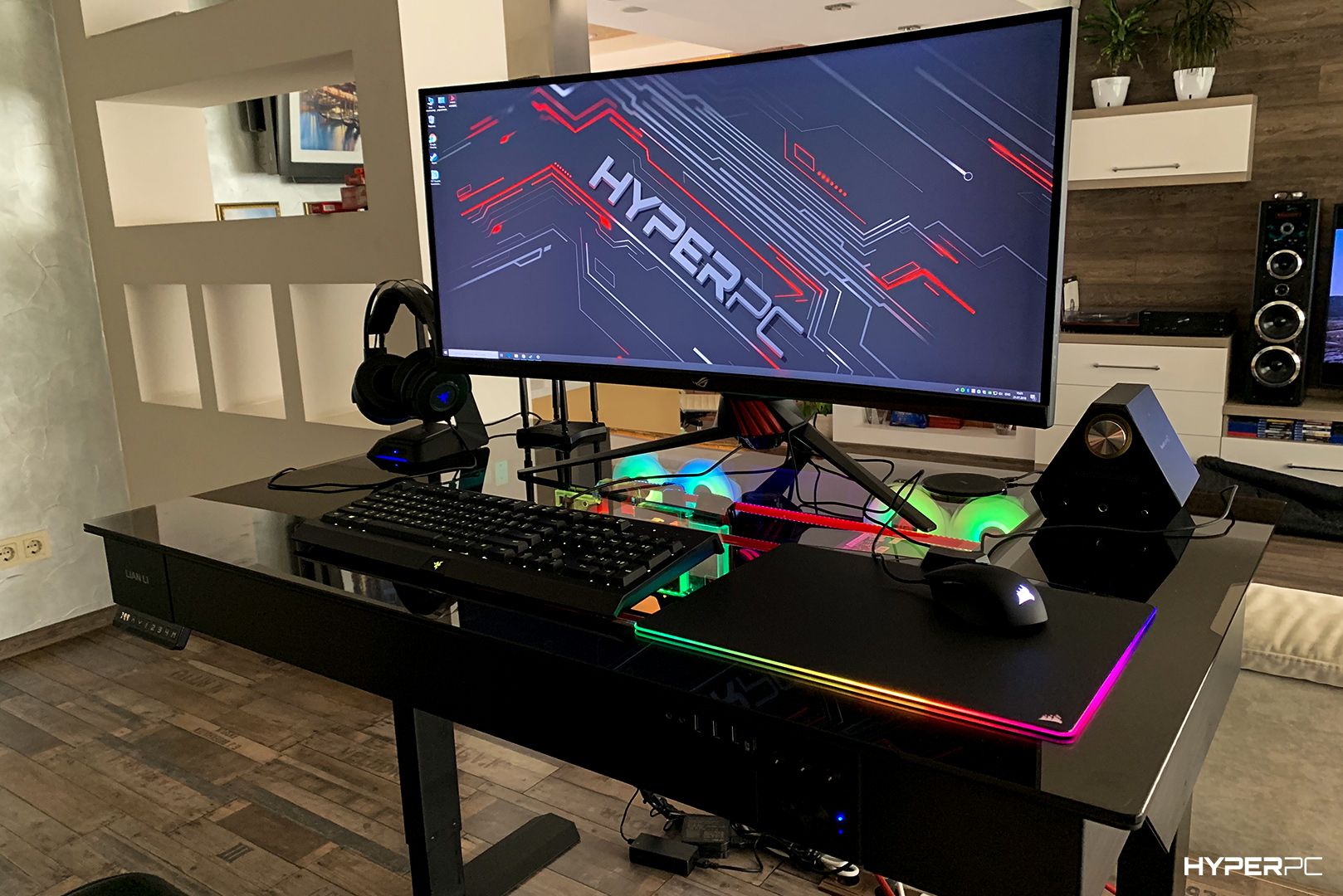 Корпус asus rog strix. Bzone pc. Геймерский пк. Красивый компьютер. Крутой комп.