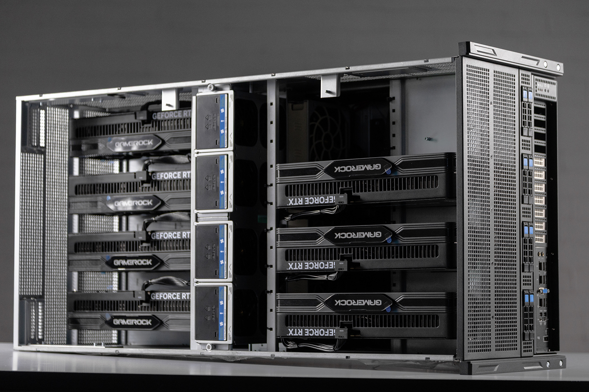 Successful stress testing of AMPERE servers for neural networks and AI.