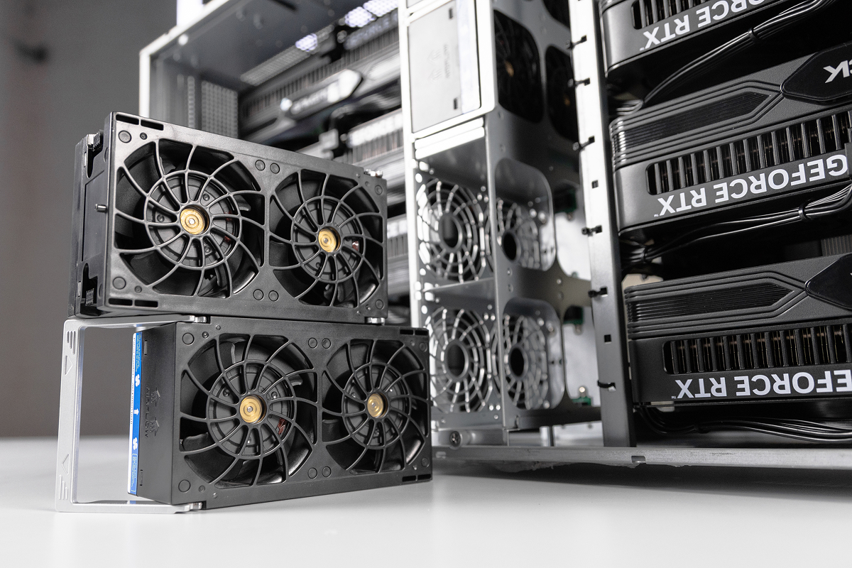 Successful stress testing of AMPERE servers for neural networks and AI.
