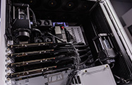 HYPERPC AMPERE X ULTRA workstation: 4x RTX 6000 Blackwell for computing and neural networks