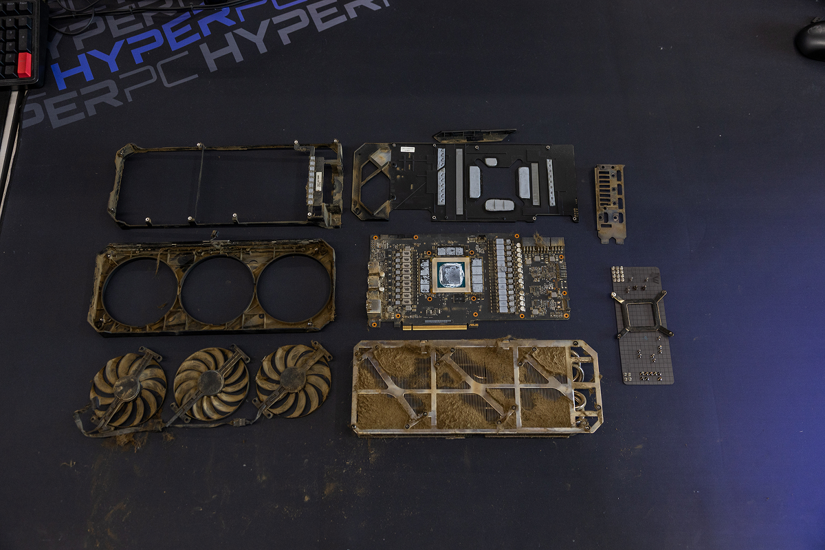 Restoring a flagship: deep maintenance of ASUS ROG STRIX RTX 3090