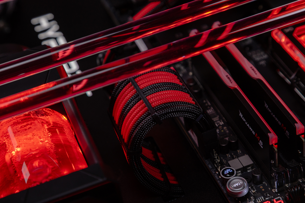 G.SKILL RIPJAWS M5 RGB and custom cable management
