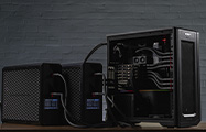 HYPERPC Blockchain server with custom water cooling