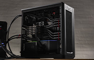 HYPERPC Blockchain server with custom water cooling