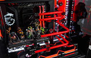 HYPERPC CONCEPT 7 - custom liquid cooling details
