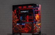 HYPERPC CONCEPT 7 for Mikhail Grebenyuk - a custom gaming computer with a Dota 2 theme