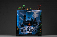 Decaying Winter-style rear panel: the snowy EDEN-227 biome and the winner's avatar