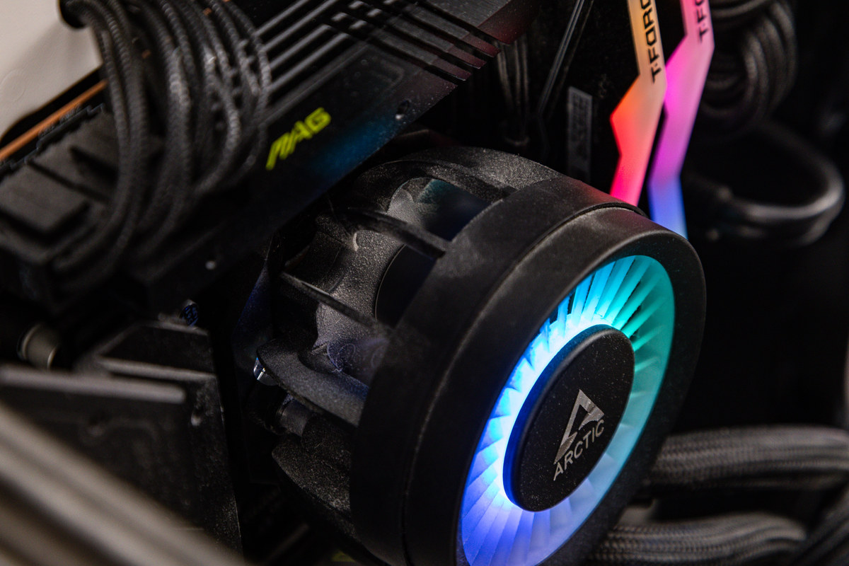 Thermaltake Core P3 Snow Edition before the platform upgrade