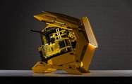 HYPERPC CYBER — a yellow JONSBO MOD3 with a custom liquid-cooling loop