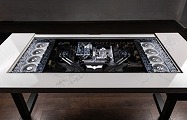 HYPERPC DESK 3.0 x Gotham — full view