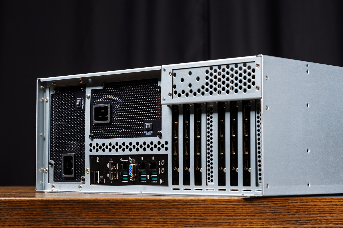 HYPERPC case — Threadripper PRO 7995WX processor