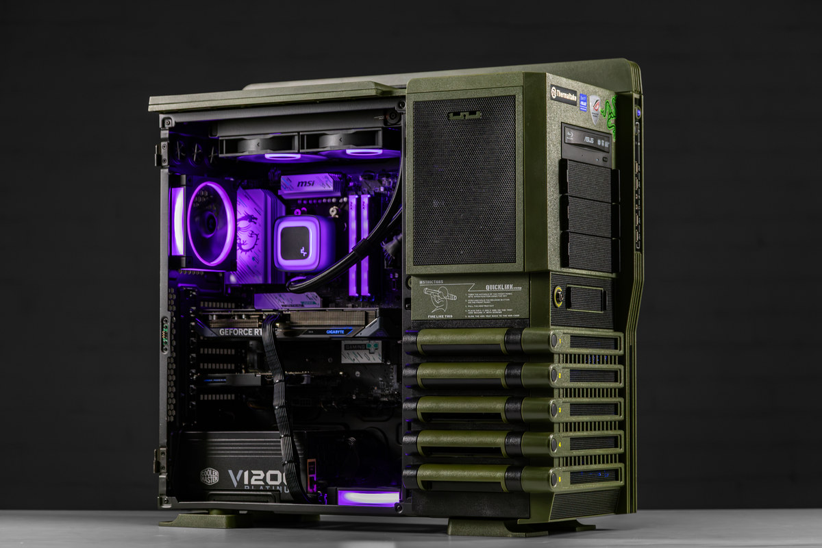 حياة جديدة: الانتقال من X99 إلى AM5 في هيكل Thermaltake Level 10 GT