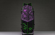 HYPERPC LUMEN x Arcane — Jinx graffiti on the case panel