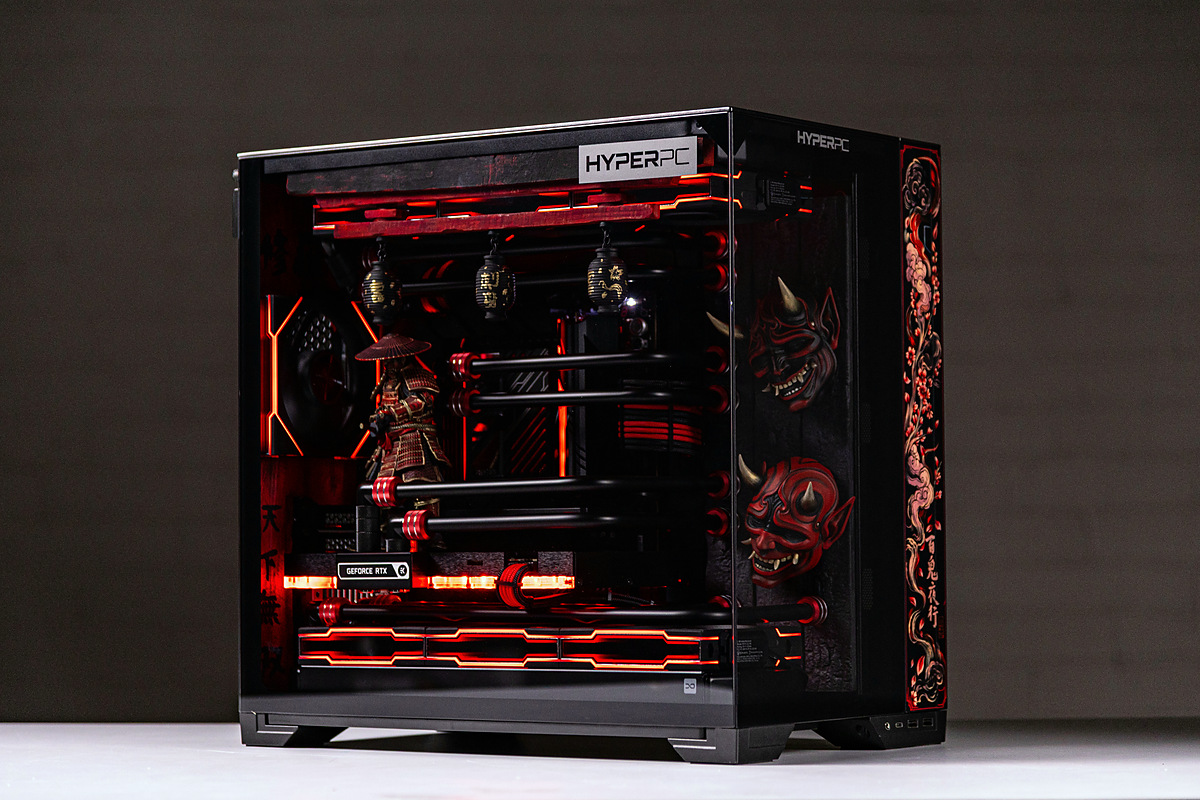 HYPERPC Samurai — an exclusive PC inspired by the Japanese legend of 百鬼夜行