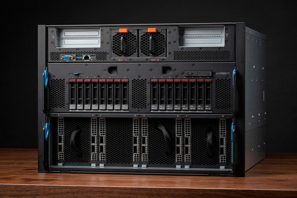 Lenovo ThinkSystem SR680a V3 AI server project